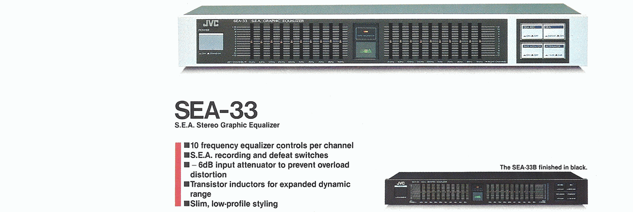 JVC SEA-33 Graphic Equalizer